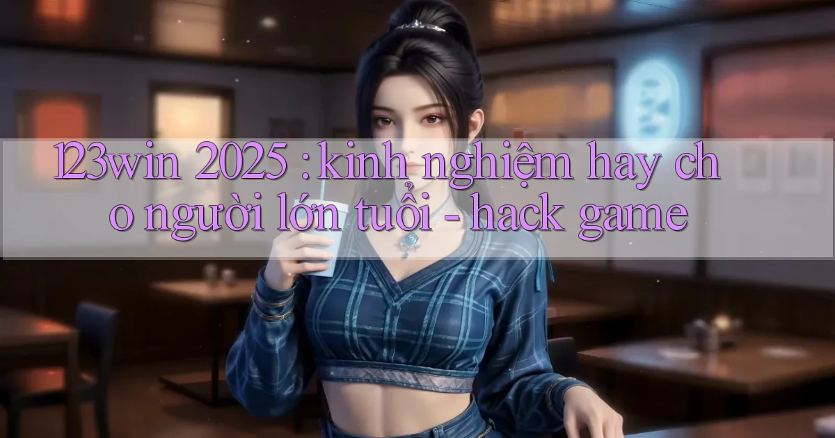123win 2025 kinh nghiệm hay cho người lớn tuổi   hack game