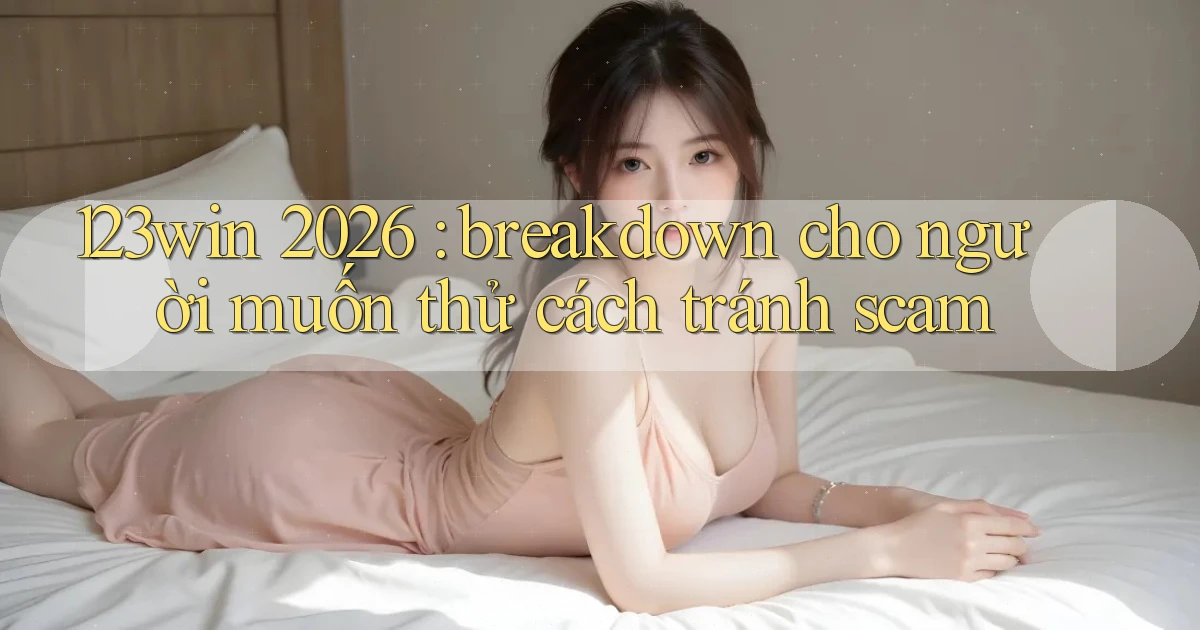 123win 2026 breakdown cho người muốn thử cách tránh scam