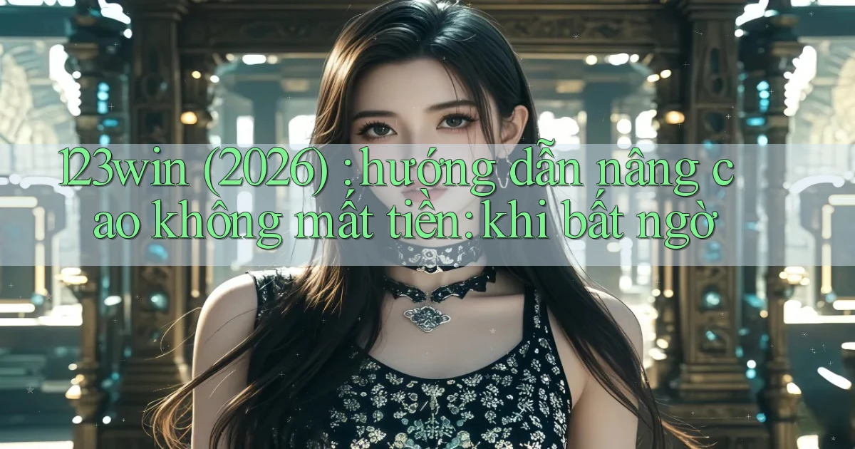 123win (2026) hướng dẫn nâng cao không mất tiền khi bất ngờ