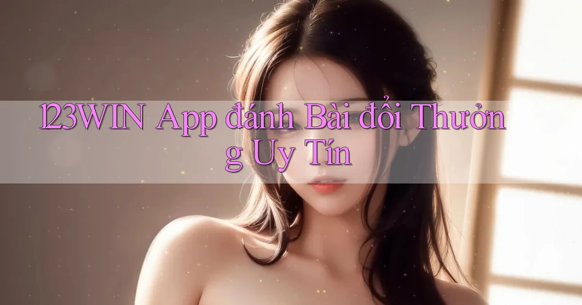 123win app đánh bài đổi thưởng uy tín