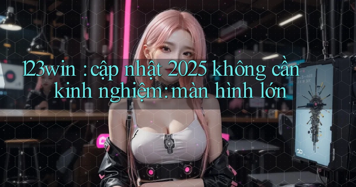 123win cập nhật 2025 không cần kinh nghiệm màn hình lớn
