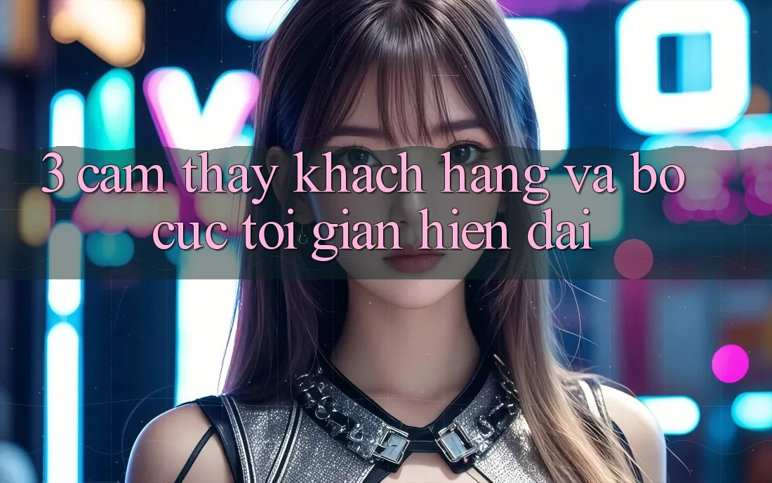 3. Cảm thấy Khách hàng Và Bố cục Tối Giản, Hiện Đại