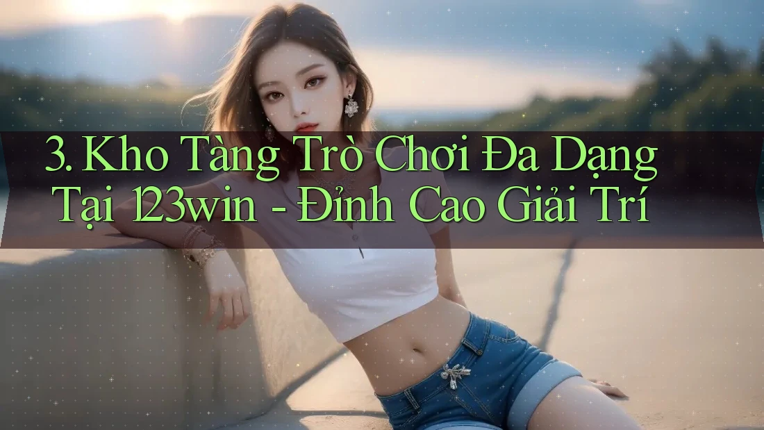 3. Kho Tàng Trò Chơi Đa Dạng Tại 123win - Đỉnh Cao Giải Trí