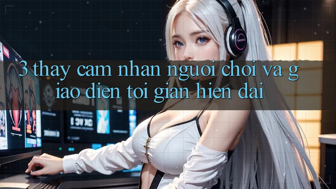 3. Thấy cảm nhận Người chơi Và Giao Diện Tối Giản, Hiện Đại