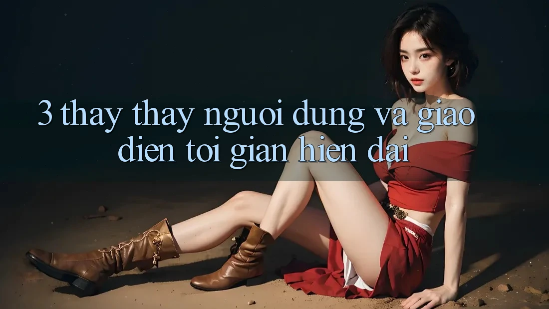3. Thấy thấy Người Dùng Và Giao Diện Tối Giản, Hiện Đại