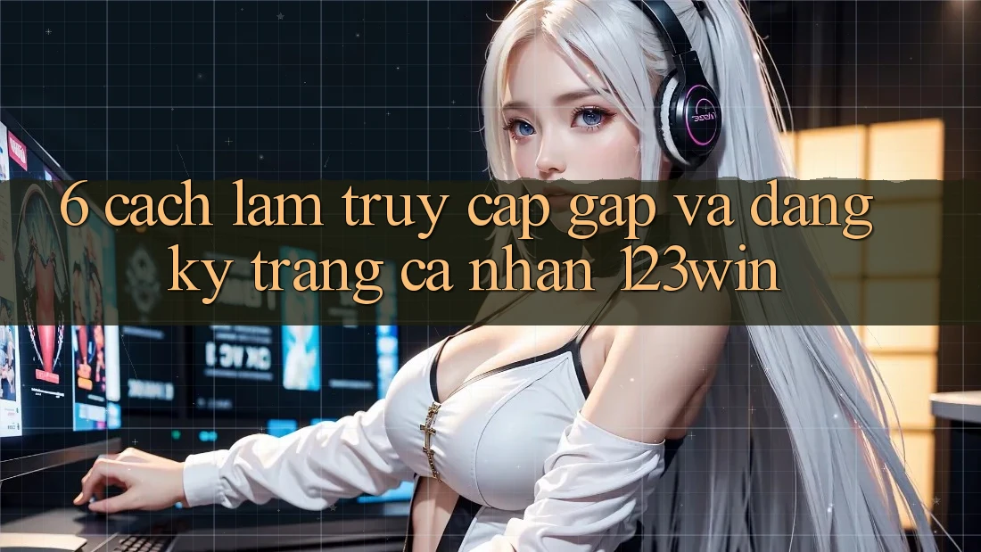 6. Cách làm Truy Cập Gấp Và Đăng Ký Trang cá nhân 123win