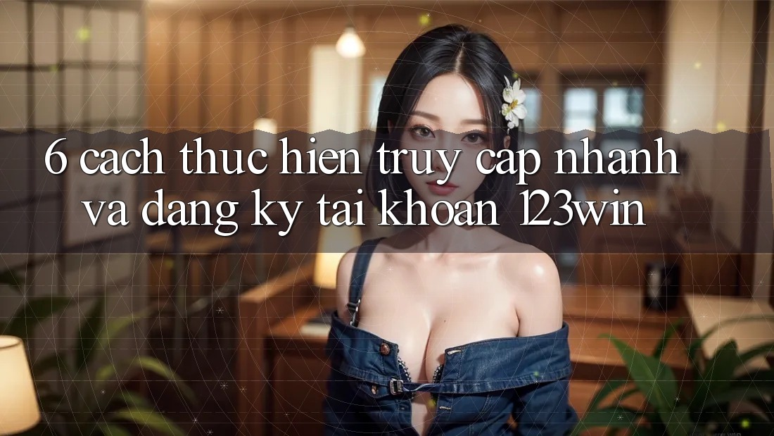 6. Cách thực hiện Truy Cập Nhanh Và Đăng Ký Tài khoản 123win