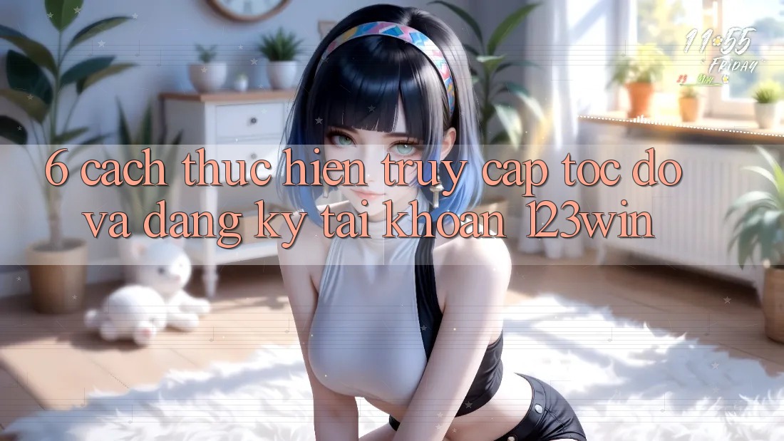 6. Cách thực hiện Truy Cập Tốc độ Và Đăng Ký Tài Khoản 123win