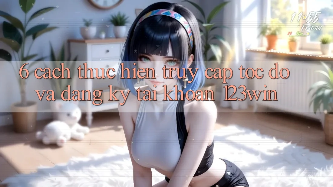 6. Cách thực hiện Truy Cập Tốc độ Và Đăng Ký Tài Khoản 123win