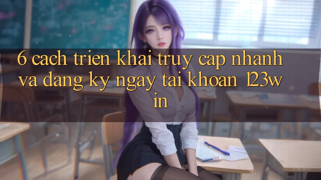 6. Cách triển khai Truy Cập Nhanh Và Đăng ký ngay Tài Khoản 123win
