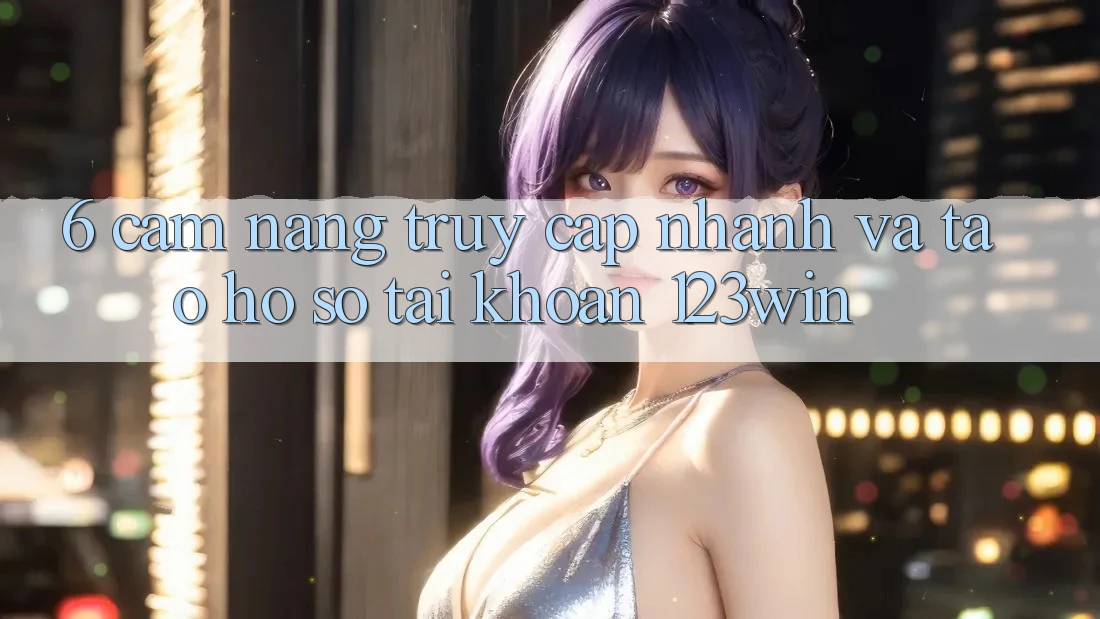 6. Cẩm nang Truy Cập Nhanh Và Tạo hồ sơ Tài Khoản 123win