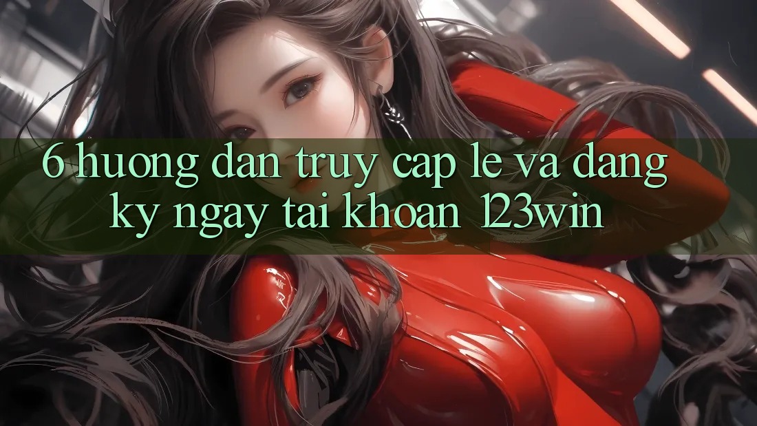 6. Hướng dẫn Truy Cập Lẹ Và Đăng ký ngay Tài Khoản 123win