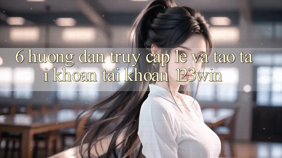 6. Hướng dẫn Truy Cập Lẹ Và Tạo tài khoản Tài Khoản 123win