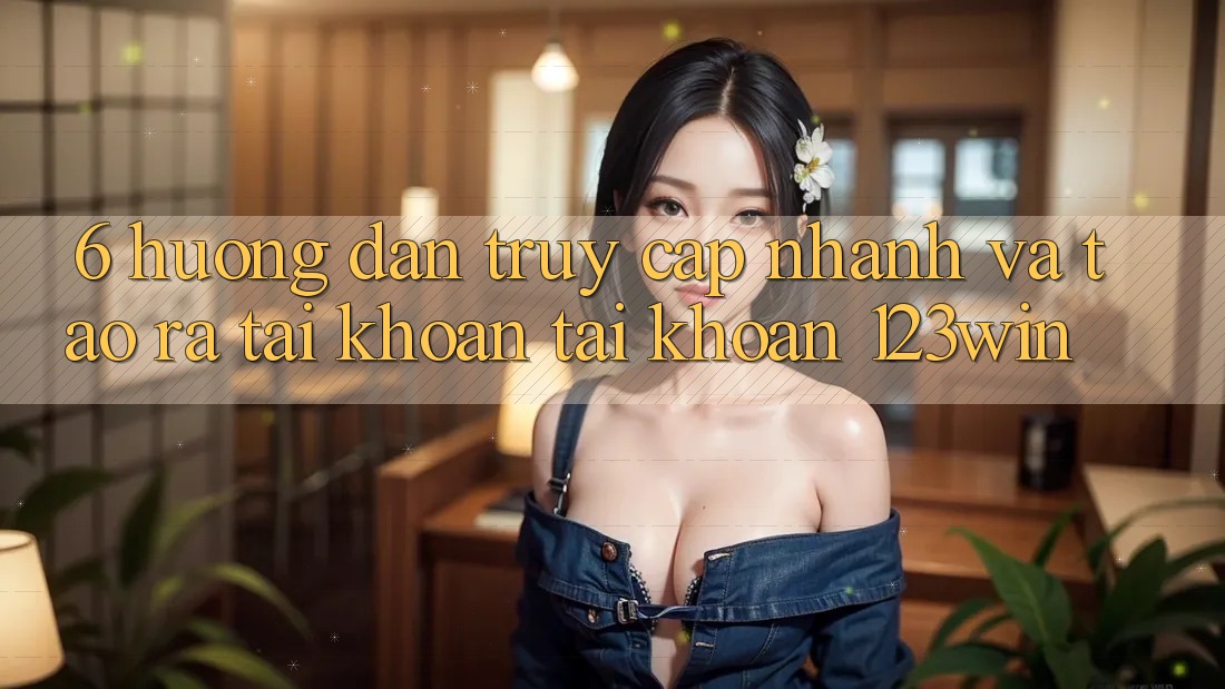 6. Hướng Dẫn Truy Cập Nhanh Và Tạo ra tài khoản Tài Khoản 123win