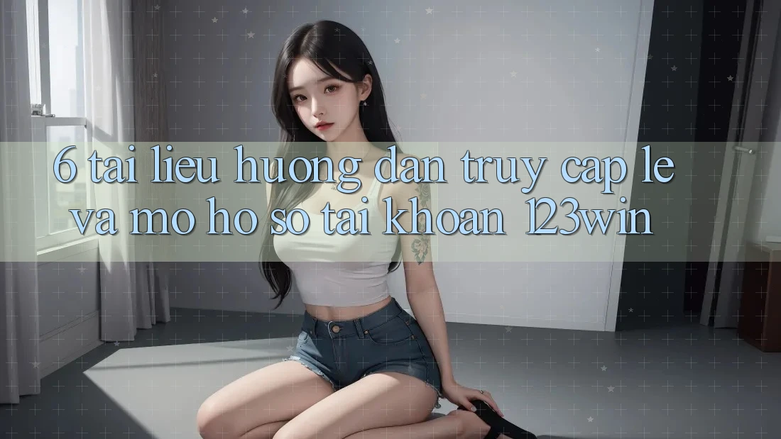 6. Tài liệu hướng dẫn Truy Cập Lẹ Và Mở hồ sơ Tài Khoản 123win