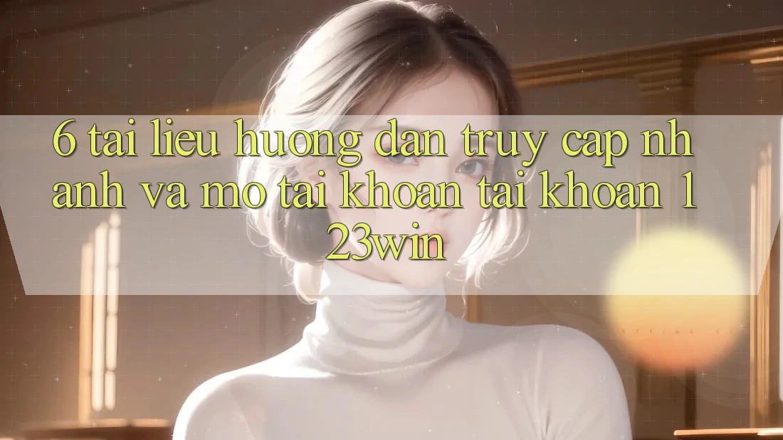 6. Tài liệu hướng dẫn Truy Cập Nhanh Và Mở tài khoản Tài Khoản 123win