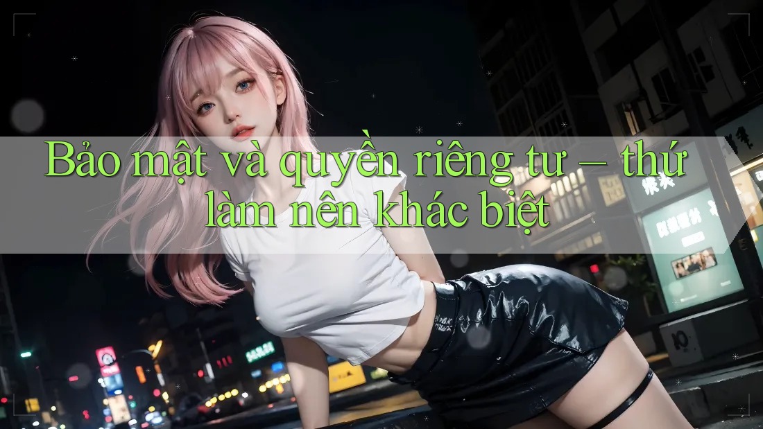 Bảo mật và quyền riêng tư – thứ làm nên khác biệt