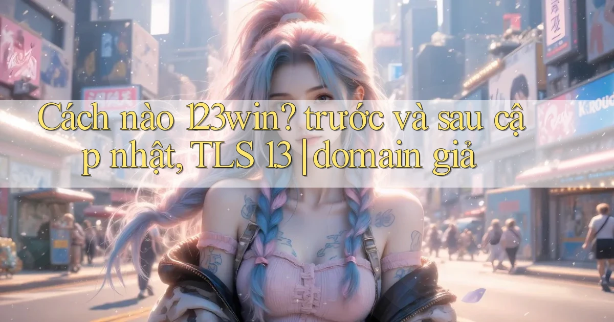 Cách nào 123win trước và sau cập nhật, TLS 1.3 domain giả