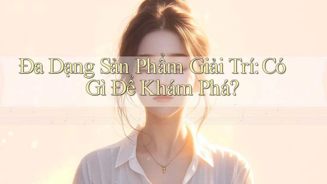 Đa Dạng Sản Phẩm Giải Trí: Có Gì Để Khám Phá?