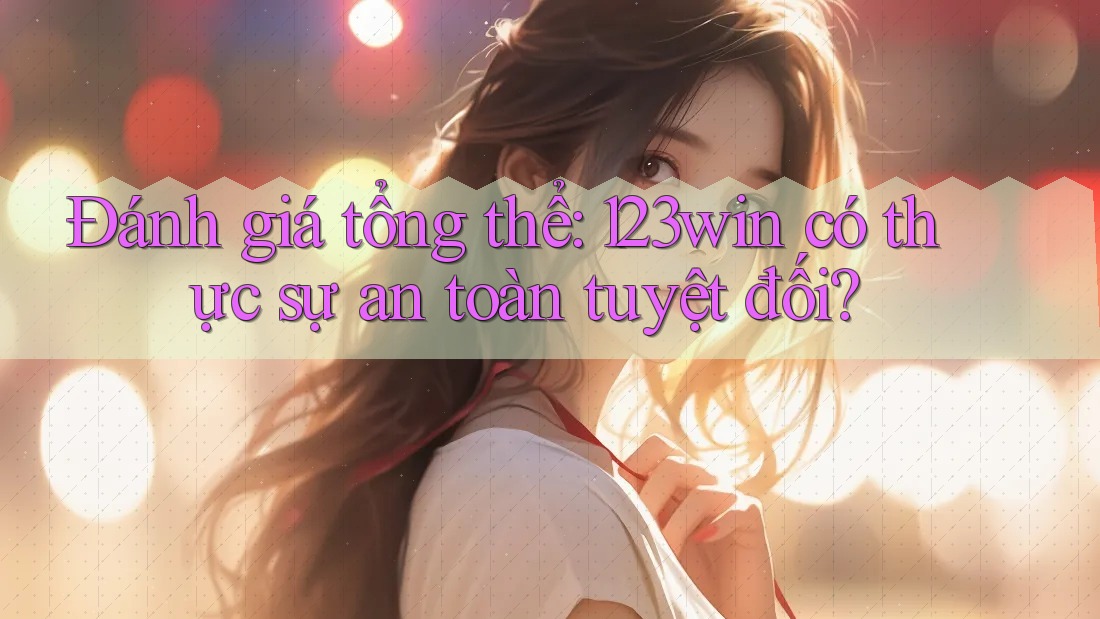 Đánh giá tổng thể: 123win có thực sự an toàn tuyệt đối?
