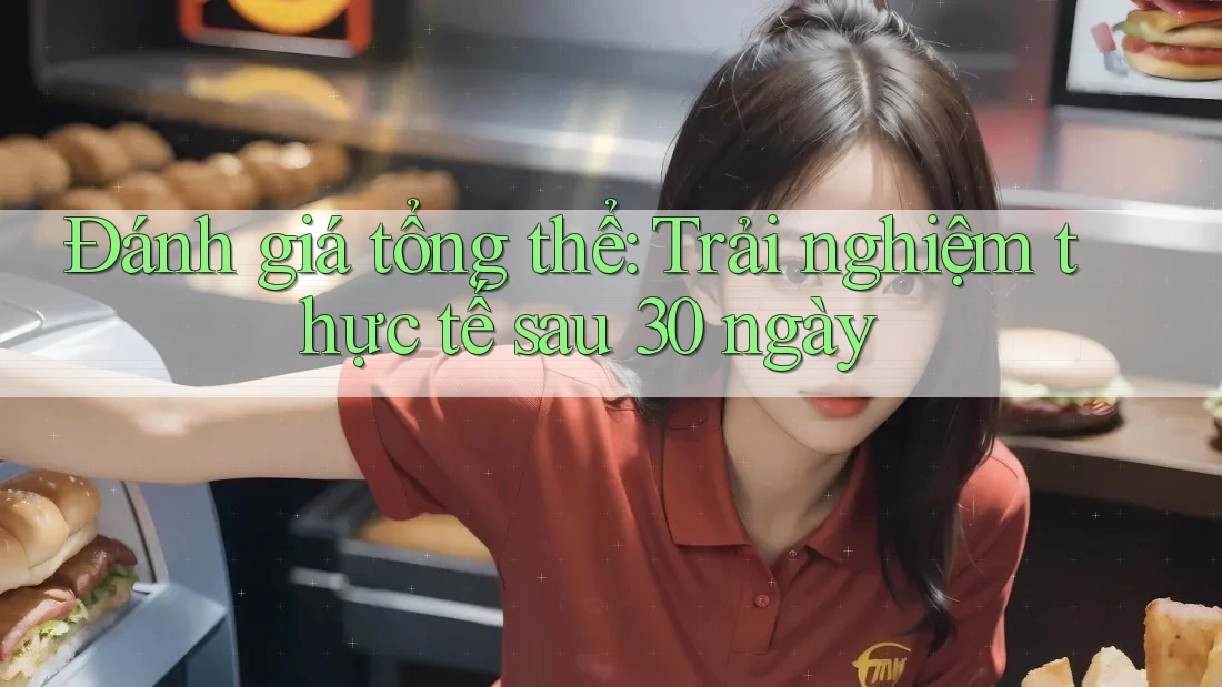 Đánh giá tổng thể: Trải nghiệm thực tế sau 30 ngày