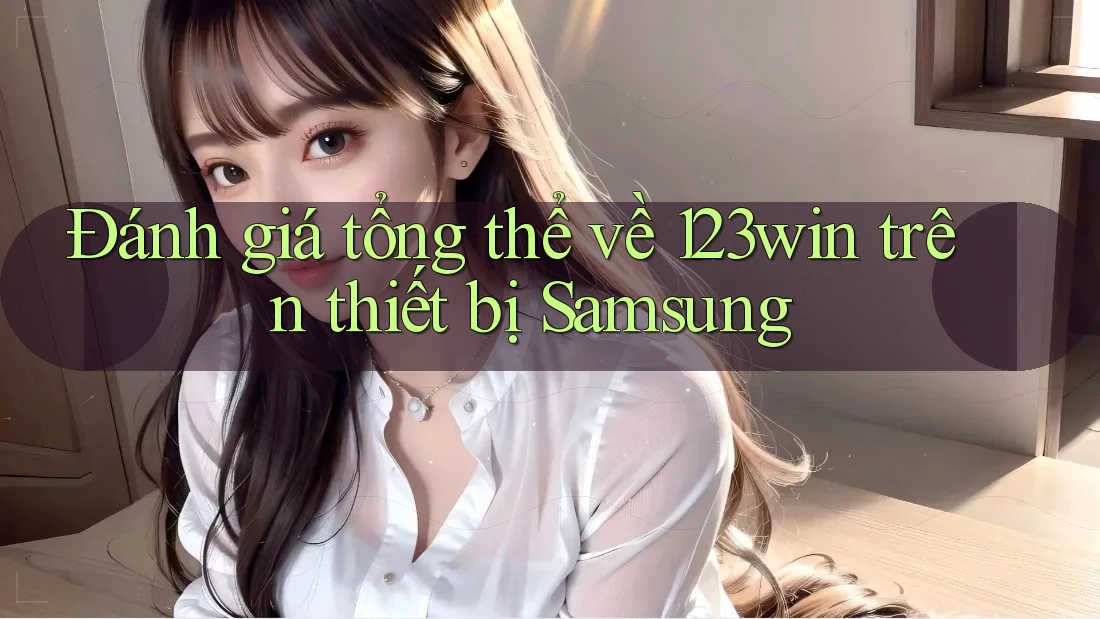 Đánh giá tổng thể về 123win trên thiết bị Samsung