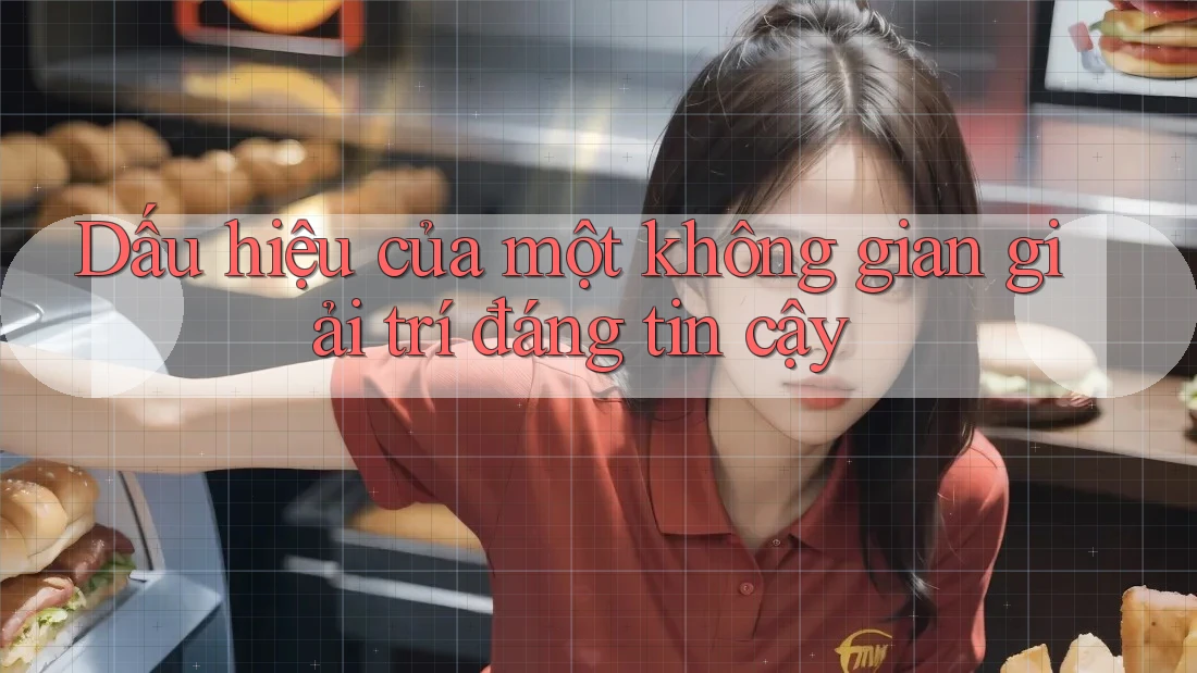 Dấu hiệu của một không gian giải trí đáng tin cậy