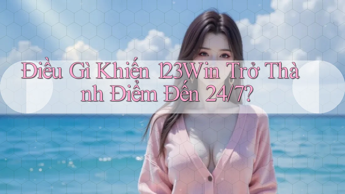 Điều Gì Khiến 123Win Trở Thành Điểm Đến 24/7?