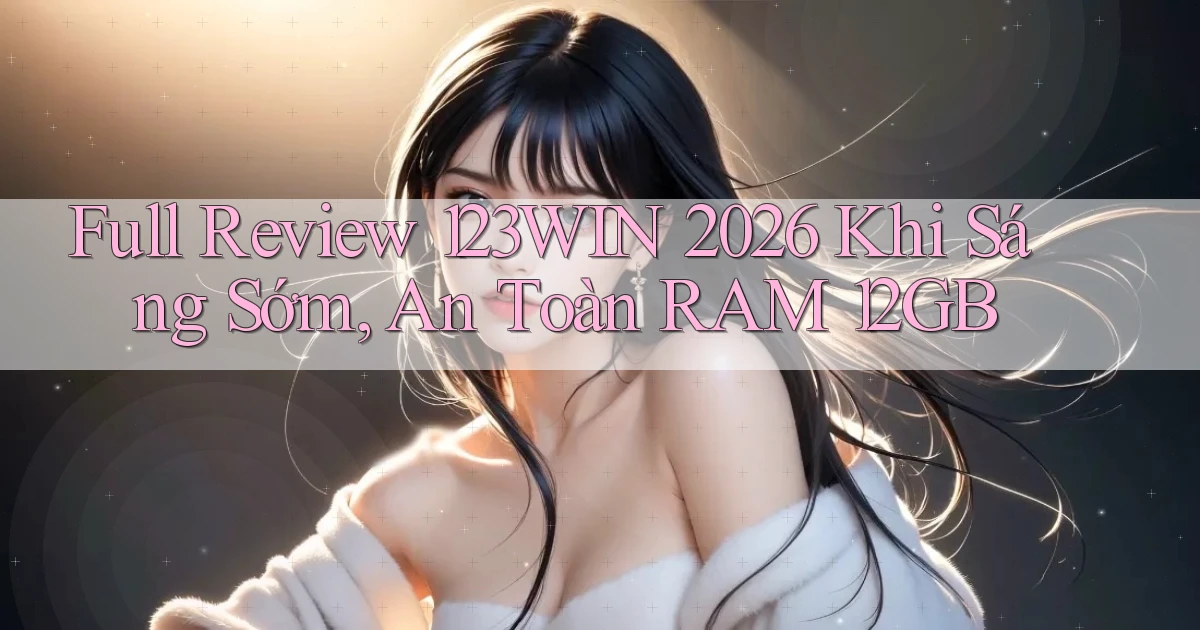full review 123win 2026   khi sáng sớm, an toàn RAM 12GB