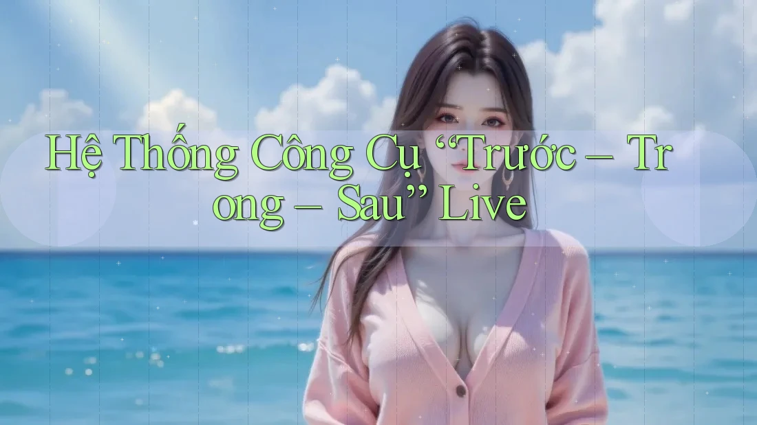 Hệ Thống Công Cụ “Trước – Trong – Sau” Live