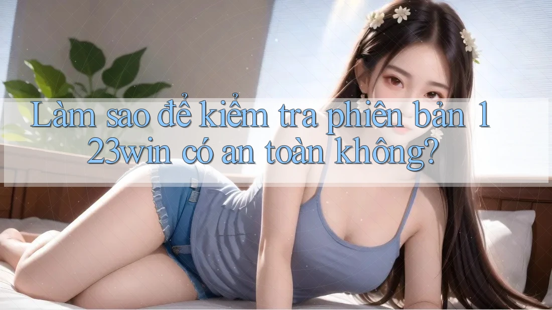 Làm sao để kiểm tra phiên bản 123win có an toàn không?