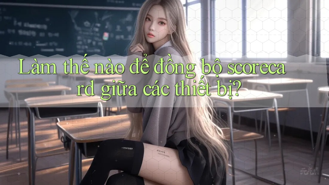 Làm thế nào để đồng bộ scorecard giữa các thiết bị? Làm thế nào để đồng bộ scorecard giữa các thiết bị?