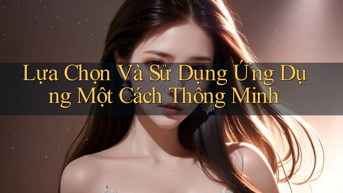 Lựa Chọn Và Sử Dụng Ứng Dụng Một Cách Thông Minh