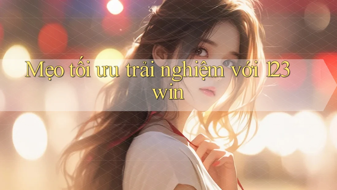 Mẹo tối ưu trải nghiệm với 123win