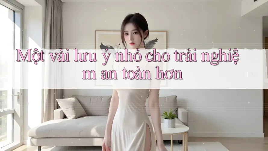 Một vài lưu ý nhỏ cho trải nghiệm an toàn hơn