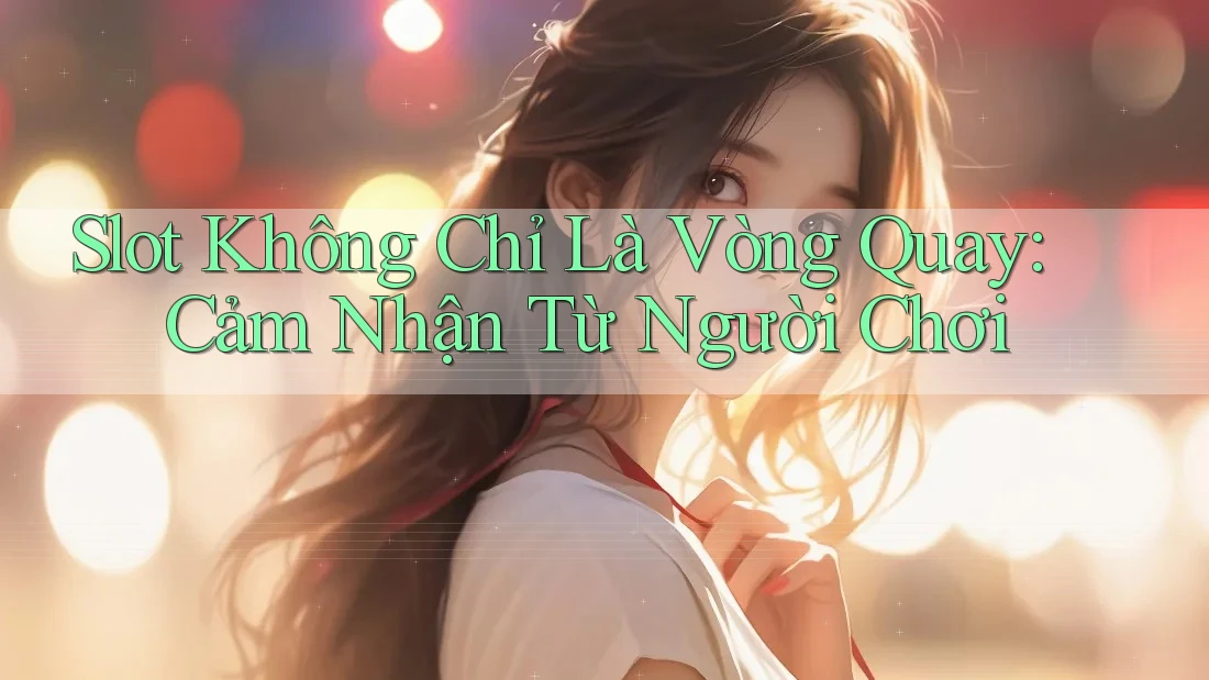 Slot Không Chỉ Là Vòng Quay: Cảm Nhận Từ Người Chơi