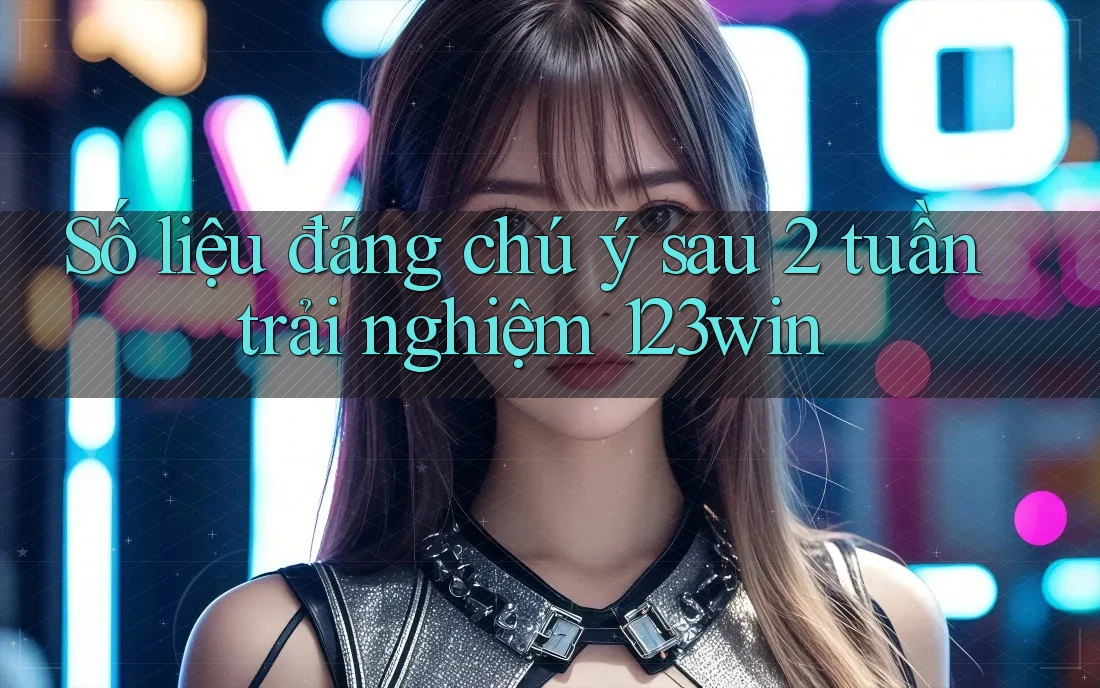 Số liệu đáng chú ý sau 2 tuần trải nghiệm 123win