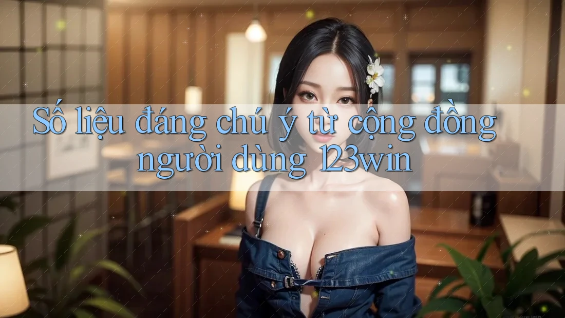 Số liệu đáng chú ý từ cộng đồng người dùng 123win