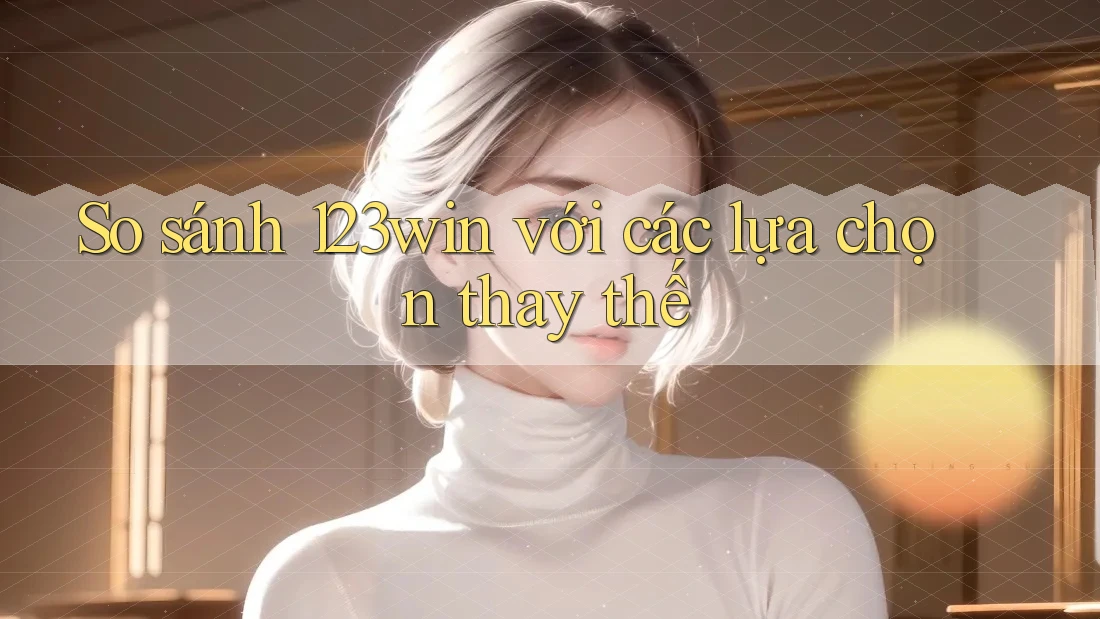 So sánh 123win với các lựa chọn thay thế