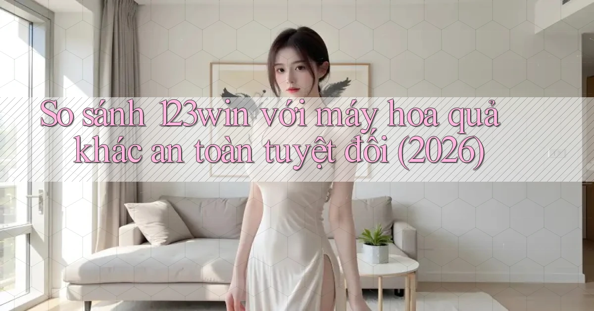 So sánh 123win với máy hoa quả khác an toàn tuyệt đối (2026)