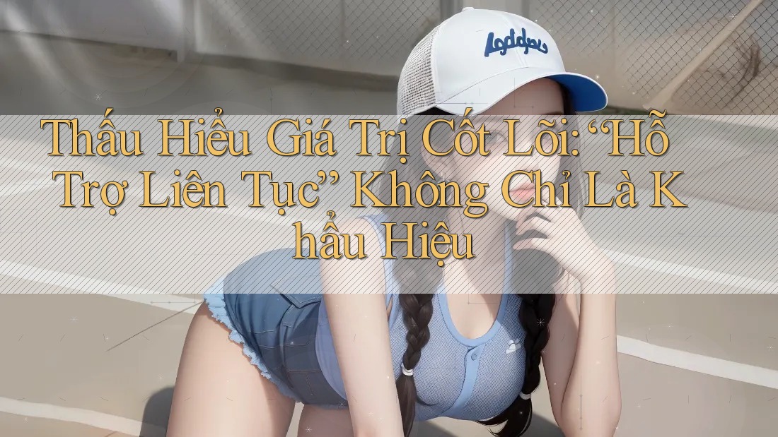 Thấu Hiểu Giá Trị Cốt Lõi: “Hỗ Trợ Liên Tục” Không Chỉ Là Khẩu Hiệu