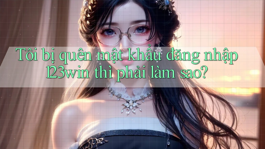 Tôi bị quên mật khẩu đăng nhập 123win thì phải làm sao?