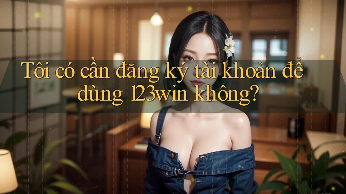 Tôi có cần đăng ký tài khoản để dùng 123win không?