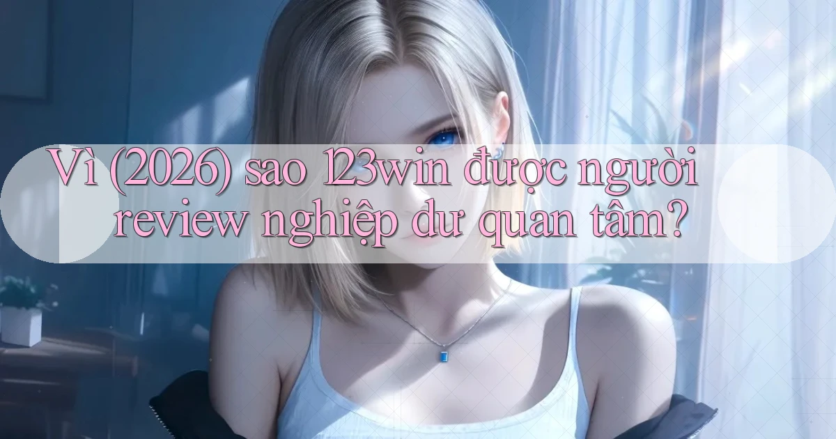 Vì (2026) sao 123win được người review nghiệp dư quan tâm